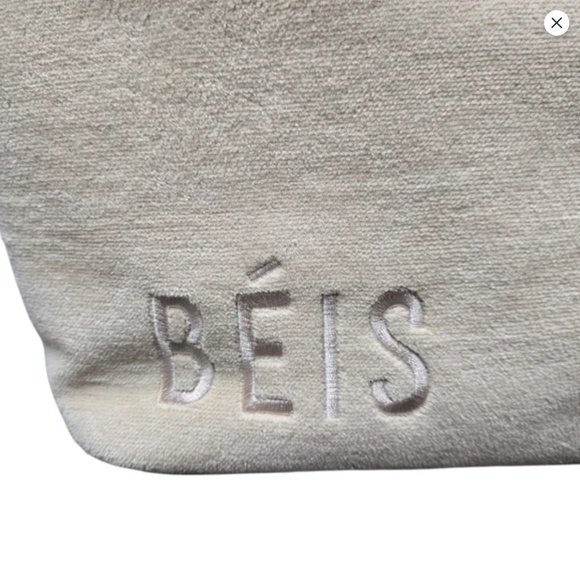 The Terry Tote – Beige | Large Cotton Terry Tote Bag | Sustainable Carryall - Picture 6 of 15